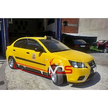 Kia Rio Sedan Marşpiyel Sağ Sol Takım Fiberglass Boyasız