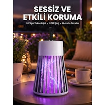 Kamp Ve Bahçe İçin Şarjlı Böcek Kovucu Lamba Çok Renkli