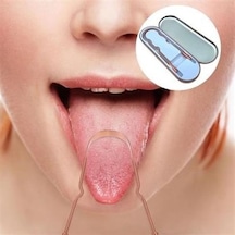 Petinka Bakır Oil Pulling Yağ Çekme Dil Plak Temizleme Aleti Dil Fırçası Sıyırıcı Dil Kaşığı