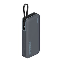Cuktech 25 Powerbank 20000 Mah 55 W Pd3.0 Hızlı Şarj 2 Port Type-C + Usb-A Taşınabilir Şarj Cihazı