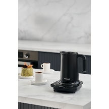 Homend 1889H 5 Fincan Kapasiteli Otomatik Türk Kahve Makinesi, Mini Kettle ve Süt Isıtıcı 3 in 1 Makinesi