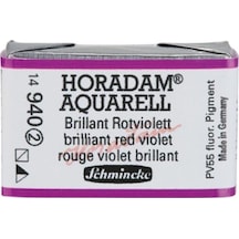 Schmincke : Horadam Aquarell Artist Sulu Boya : Tam Tablet : Seri 2 940 Brilliant Red Violet