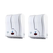 Palex 21Cm Fotoselli Otomatik Havlu Dispanseri 2 Adet Beyaz