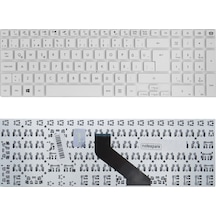 Packard Bell Uyumlu Ts44-hr-701tk, Ts44-hr-703tk, Ts44-sb-550tk, Ts44-sb-551tk Klavye Tr Beyaz