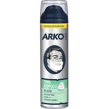 Arko Klasik Hassas Ciltler İçin Tıraş Köpüğü 200 ML