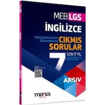 Lgs İngilizce Konularına Göre Düzenlenmiş Son 7 Yıl Çıkmış Sor...