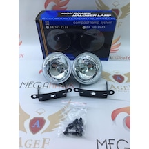 Sis Lambası Yuvarlak 9cm Beyaz 12v