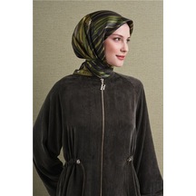 Armine Saf İpek Sura Eşarp 9616d 82 Petrol Yeşili