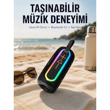 Ers Taşınabilir Bluetooth Hoparlör Kırmızı Ip67 Su Geçirmez Yeni Nesil
