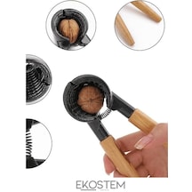 Ahşap Saplı Ceviz - Badem - Fındık Kıracağı Nussknacker