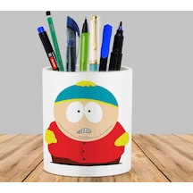 South Park Baskılı Kaktüs Sukulent Saksı Kalemlik