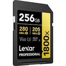 Lexar Professional 1800X SDXC LSD1800256G-BNNNG 256 GB C10 V30 U3 Hafıza Kartı