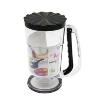 3 Adet Hamur Porsiyonlayıcı 1000 Ml Kapasiteli Li Karıştırıcı Dispenser Şeffaf Plastik Damlatmaz Nozullu Dough Dispenser Batter Pourer