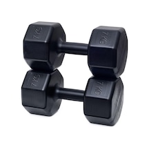 Besinistanbul 7 Kg Dambıl X 2 Adet 14 Kg Siyah