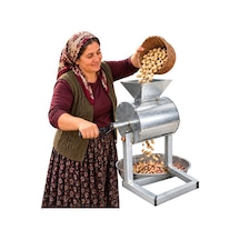 Powermaster Pm-38902 Manuel Yer Fıstığı Soyma Makinesi Metal Profil Gövdeli