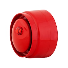 Elektronik Siren Flaşör, Dahili Tip, 12-24V DC, EN54-3 ve EN54-23