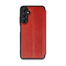 Samsung Galaxy A55 5g Kılıf Flip Cover - Kırmızı