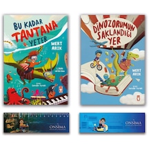 Timaş Çocuk Bu Kadar Tantana Yeter - Dinozorumun Saklandığı Yer Set 2 Kitap - Mert Arık