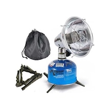 Pazly Taşınabilir Açık Gaz Isıtıcı - Paslanmaz Çelik Gümüş Renk Hafif Ve Pratik Gümüş