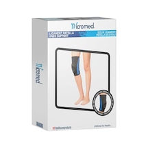 Wicromed Patella Ve Ligament Destekli Örgü Dizlik Spor Lüx Siyah Xl Unisex