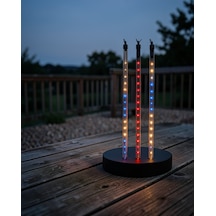 Rgb Led Dekoratif Çubuk Seti 10 Lu Uczzz10çubukludekorled-8 Çok Renkli