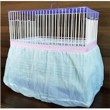 Fizzy Kuş Kafes Tülü 68 x 29 x 29 CM Pembe