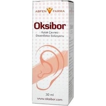 Abfen Farma Oksibor Kulak Damlası 30 ml 8699220000451