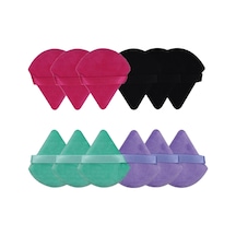 Suntek 12 Adet Üçgen Pudra Kama Şekli Göz Altı Köşeleri