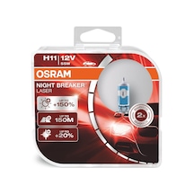 Osram Night Breaker Laser H11 Ampul 64211Nl -%150 Daha Fazla Işık