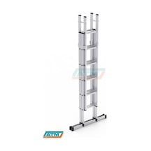 2*4=8+2=10 MT 65X25 ÇİFT SÜRGÜLÜ MERDİVEN