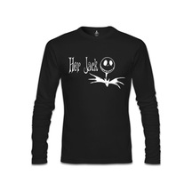 Her Sally His Jack - Jack Siyah Erkek Sweatshirt