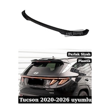 Hyundai Tucson Spoiler Bagaj Spoyler 2020-2026 Parlak Siyah Plastik