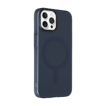 Apple iPhone  Uyumlu,  14 Pro Tuna Pc Slim Magsafe Kapak - Lacivert