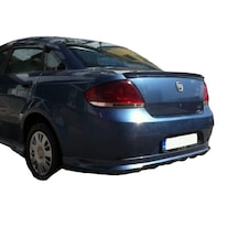 Fiat Linea 2007-2014 Uyumlu Custom Style Arka Tampon Eki Plastik