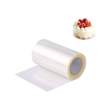 Yan Dekor Film 11 Cm X 25 M Krema Tutucu, Transfer Jelatin, Pasta Çemberi Bant