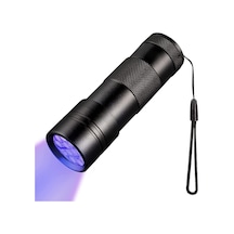 Tarez Ultraviyole Fener, Mor Işık Fener 12 Led, 395 Nm Uv Fener, Köpek Ve Kedi Kurumuş İdrar Lekeleri İçin Lamba,