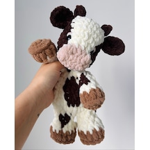 Brownie The Cow Uyku Arkadaşı Açık Kahverengi - Beyaz