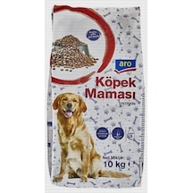 Aro Kuzu Etli Pirinçli Yetişkin Kuru Köpek Maması 10 KG