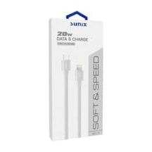 20w Soft Kablo Usb-c/lightning Şarj Ve Data Kablosu Beyaz Sc-11
