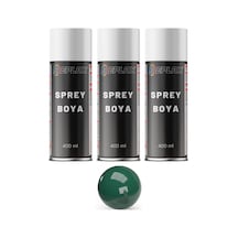 3 Adet Ral 6016 Türk Yeşili Sprey Boya 400 Ml.