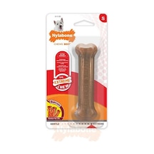 Nylabone Ec Domuz Pastırması Aromalı Köpek Çiğneme Kemiği S