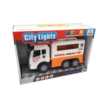 Ctoy Oyuncak Işıklı Ve Sesli Ambulans Kamyon 89-207b
