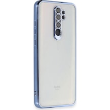 Redmi Note 8 Pro Kılıf Razer Lensli Silikon - Açık Mavi