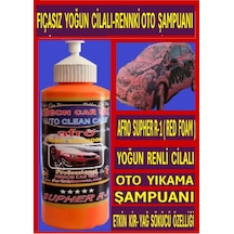 Afro Supher R-1 Fırçasız Cilalı Renkli Oto Yıkama Şamuanı Köpüğü İ 1 Kg