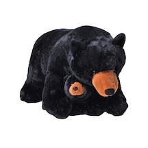 Wild Republic Jumbo Boy Yavrulu Siyah Boz Ayı 76 Cm 24104 Çok Renkli