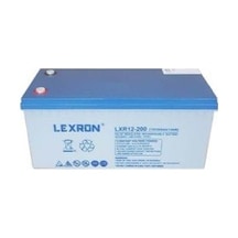 Lexron 12 Volt 210 Ah Amper Jel Akü Derin Döngü C