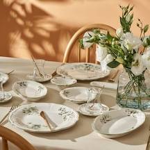 Bella Maison Julia Stoneware 26 Parça 6 Kişilik Kahvaltı Takımı Yeşil