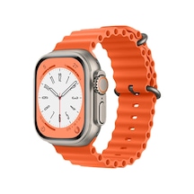 Watch 42mm Ocean Kordon - Turuncu İtdark9045