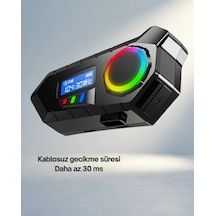 Bluetooth 5.4 İnterkomlu 500mah Bataryalı Hoparlör