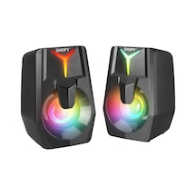 Snopy SN-X22 STYLE 2.0 Led Işıklı Hoparlör